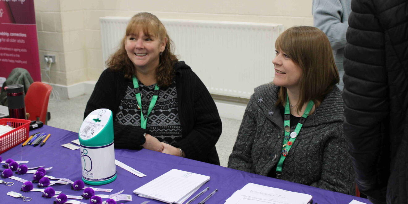 two women at an event